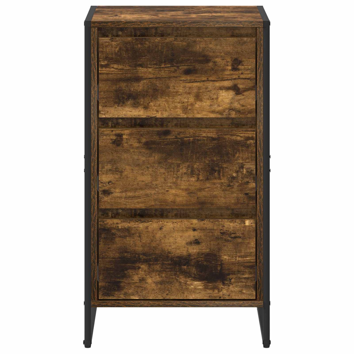 Sideboard Røget Eg 42 x 36 x 75.5 cm Konstrueret træ