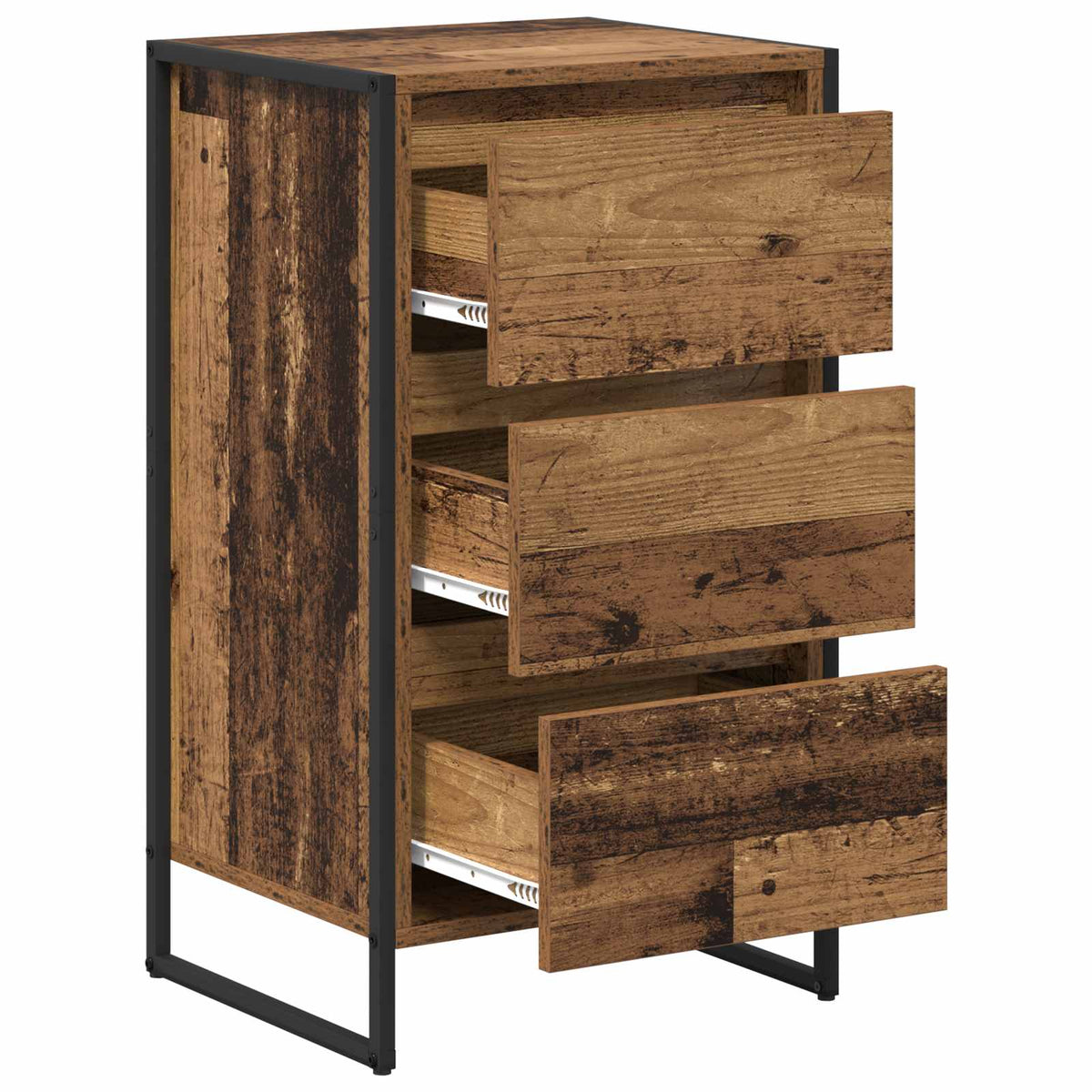 Sideboard Gammelt træ 42 x 36 x 75.5 cm Konstrueret træ