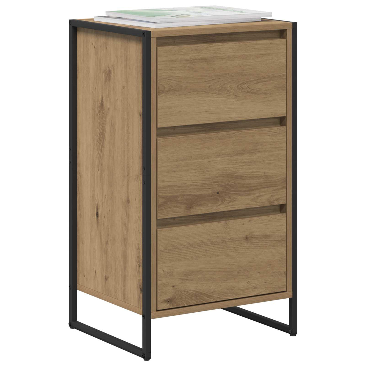 Sideboard Artisan eg 42 x 36 x 75.5 cm Konstrueret træ
