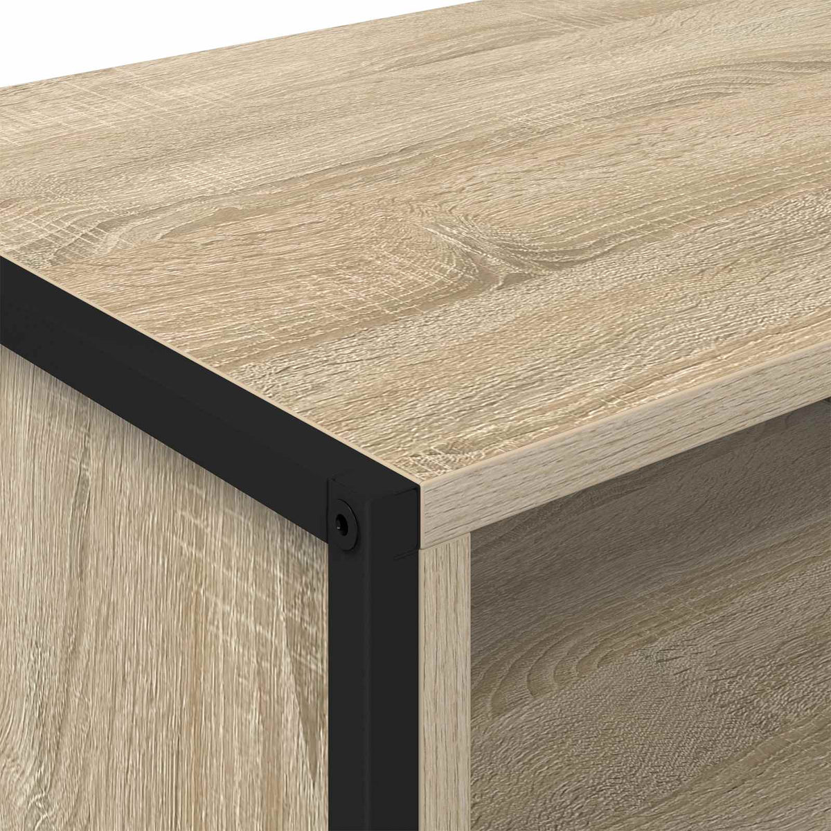 TV-skab 100 x 36,5 x 30,5 cm Sonoma Konstrueret træ