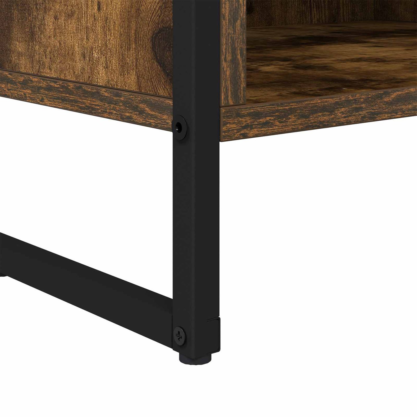 TV-skab 100 x 36,5 x 30,5 cm Røget Eg Konstrueret træ
