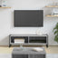 TV-skab 100 x 36,5 x 30,5 cm Grå Sonoma Konstrueret træ