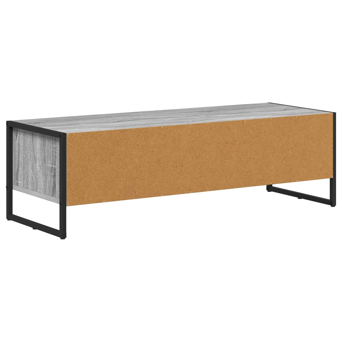 TV-skab 100 x 36,5 x 30,5 cm Grå Sonoma Konstrueret træ