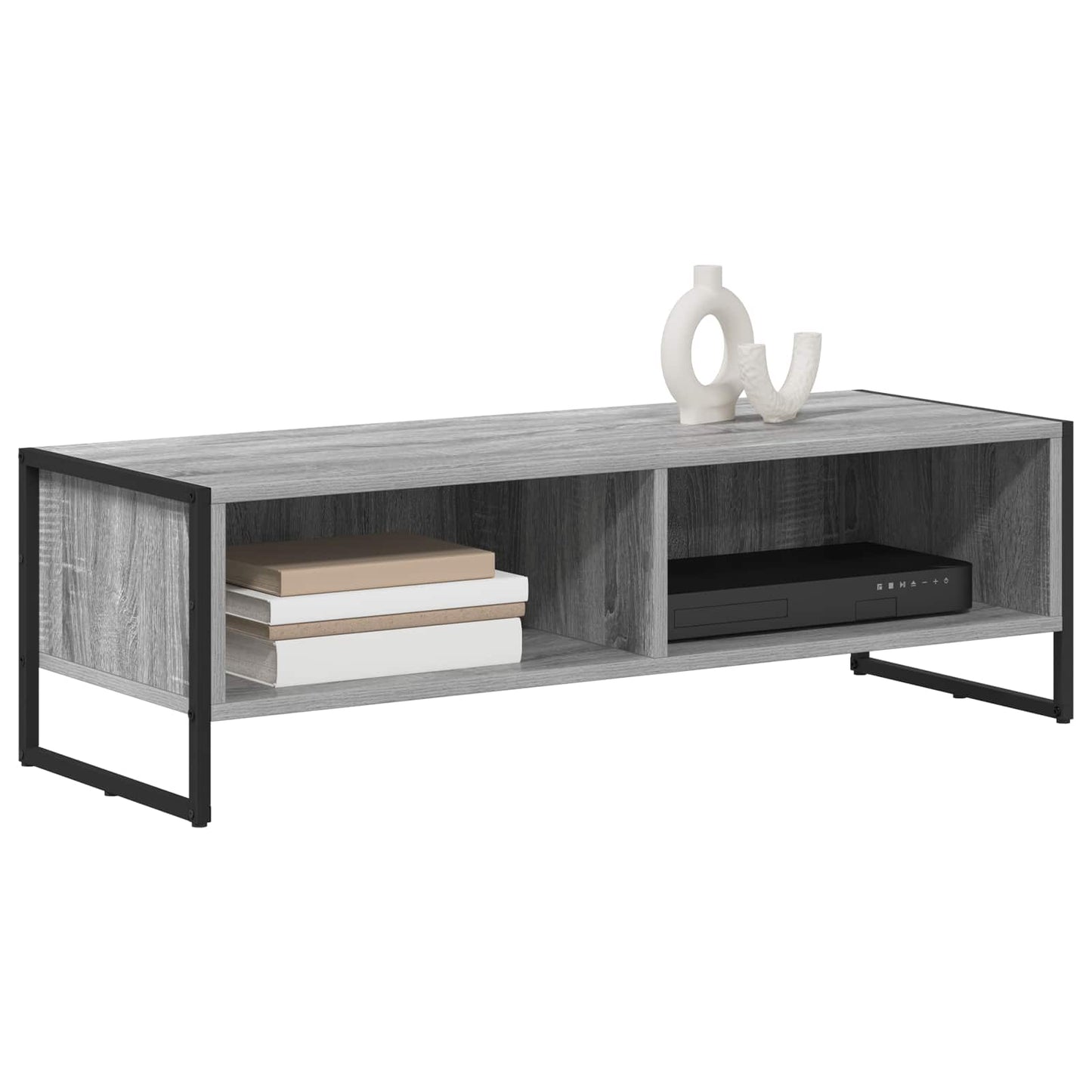 TV-skab 100 x 36,5 x 30,5 cm Grå Sonoma Konstrueret træ