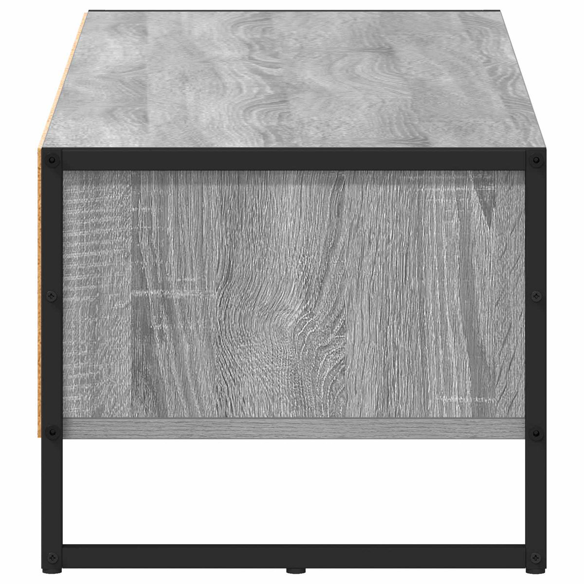 TV-skab 100 x 36,5 x 30,5 cm Grå Sonoma Konstrueret træ