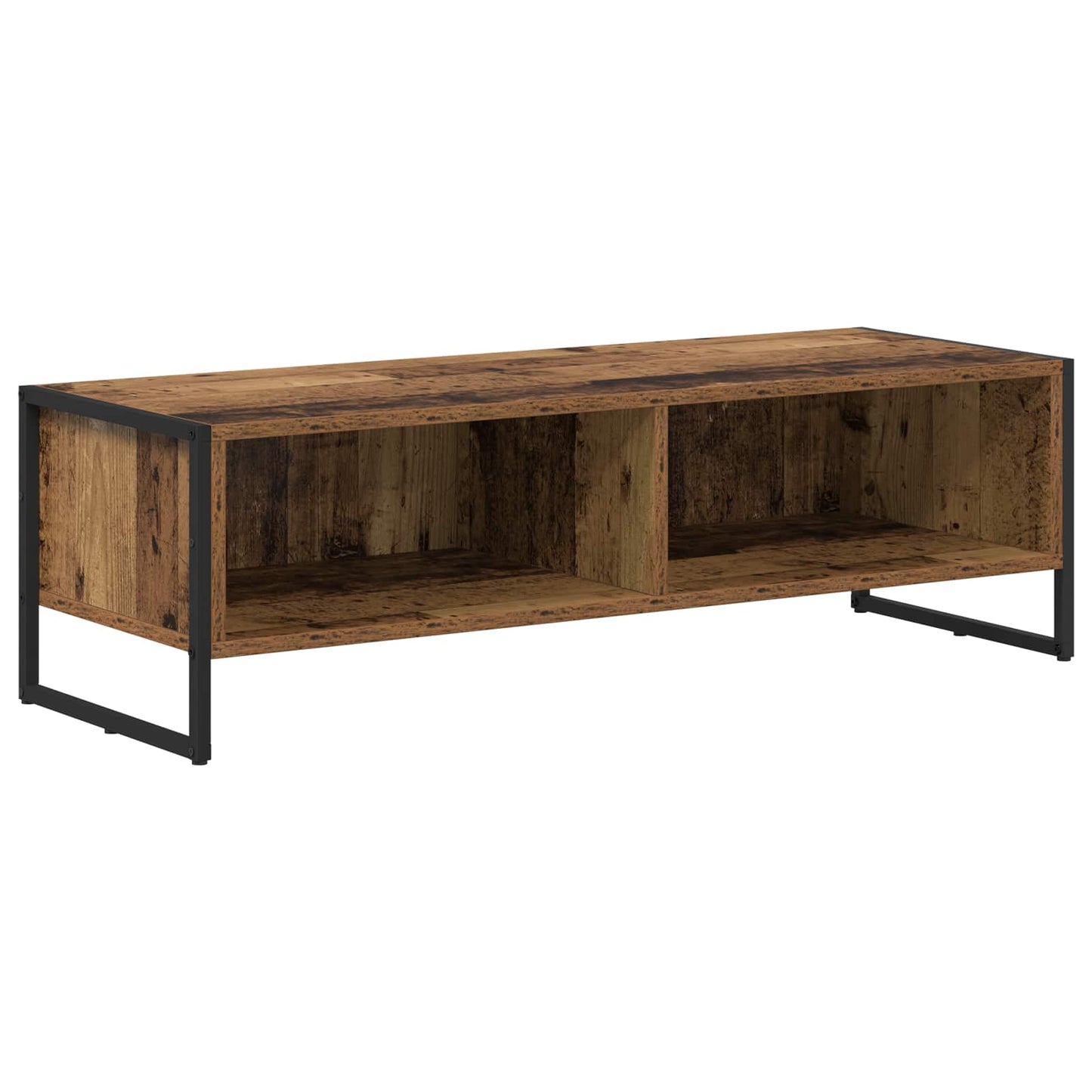 TV-skab 100 x 36,5 x 30,5 cm Gammelt træ Konstrueret træ