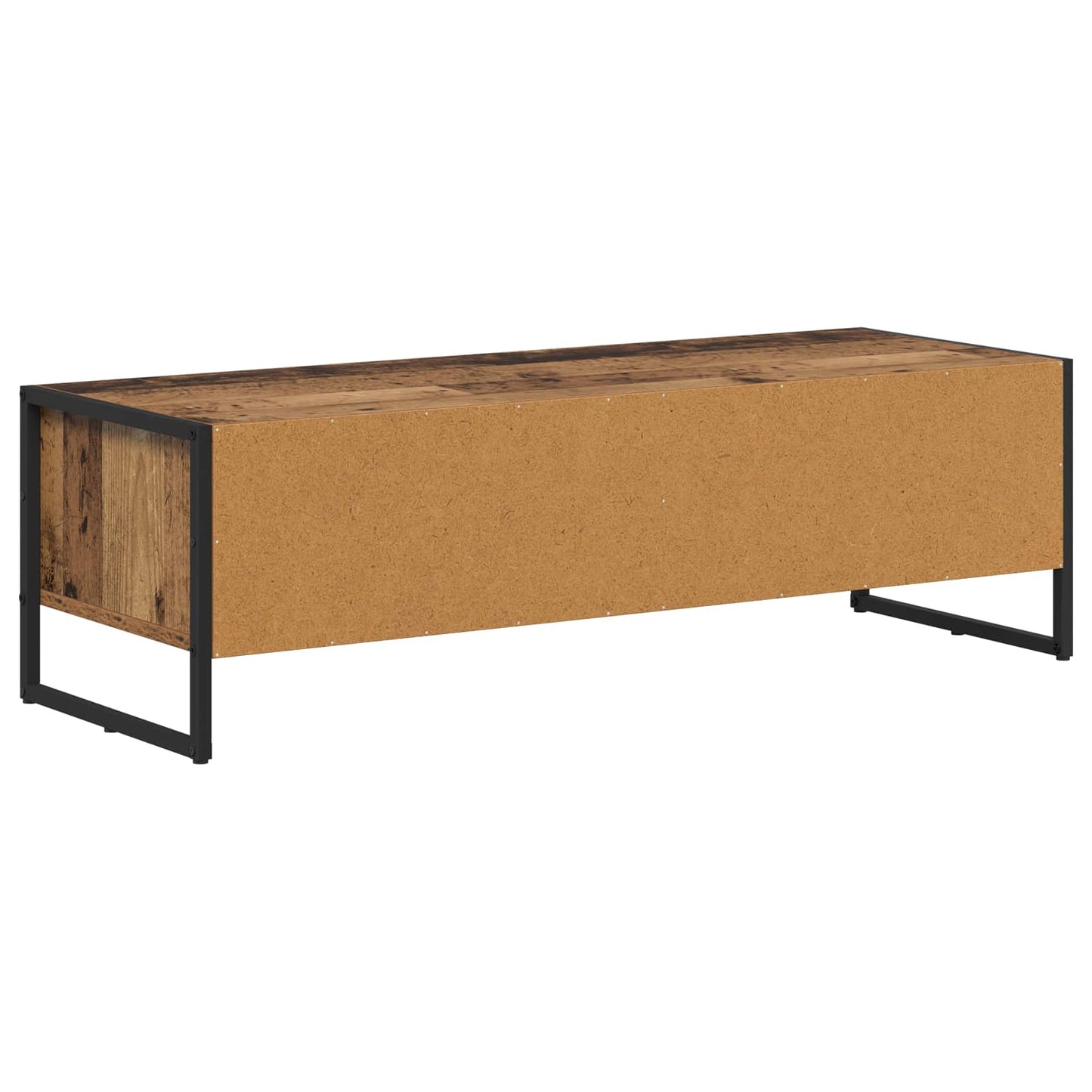 TV-skab 100 x 36,5 x 30,5 cm Gammelt træ Konstrueret træ