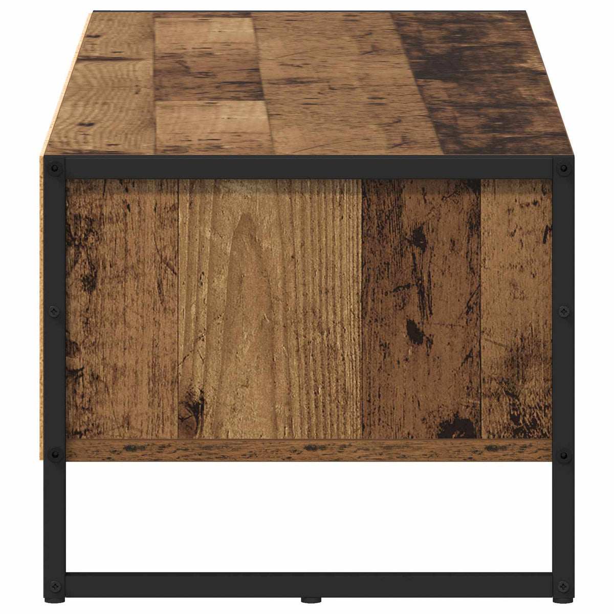TV-skab 100 x 36,5 x 30,5 cm Gammelt træ Konstrueret træ