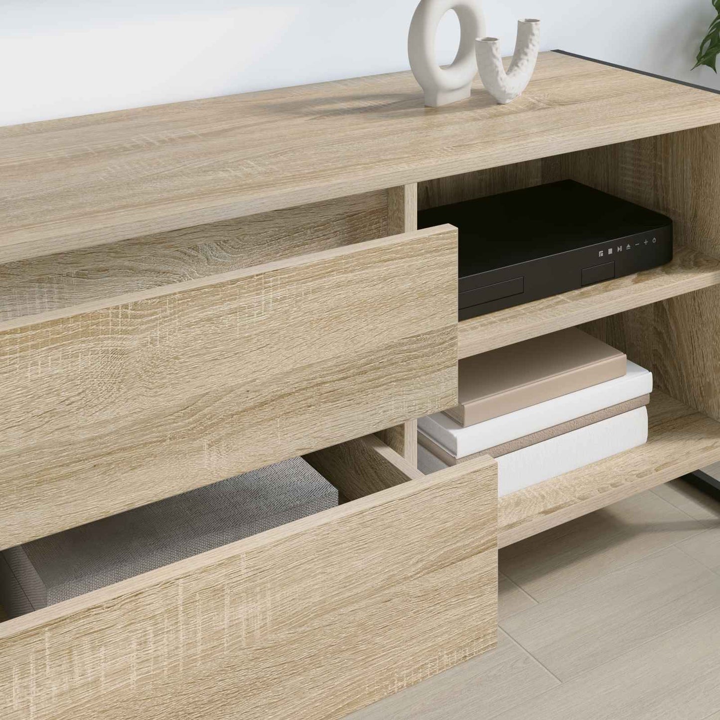 TV-skab 100 x 36 x 49,5 cm Sonoma Konstrueret træ