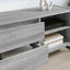 TV-skab 100 x 36 x 49,5 cm Grå Sonoma Konstrueret træ