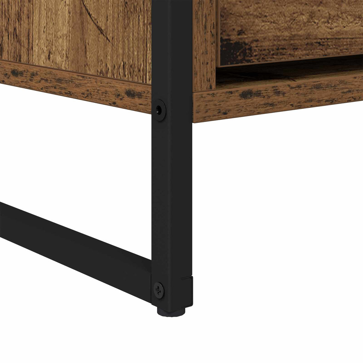 TV-skab 100 x 36 x 49,5 cm Gammelt træ Konstrueret træ