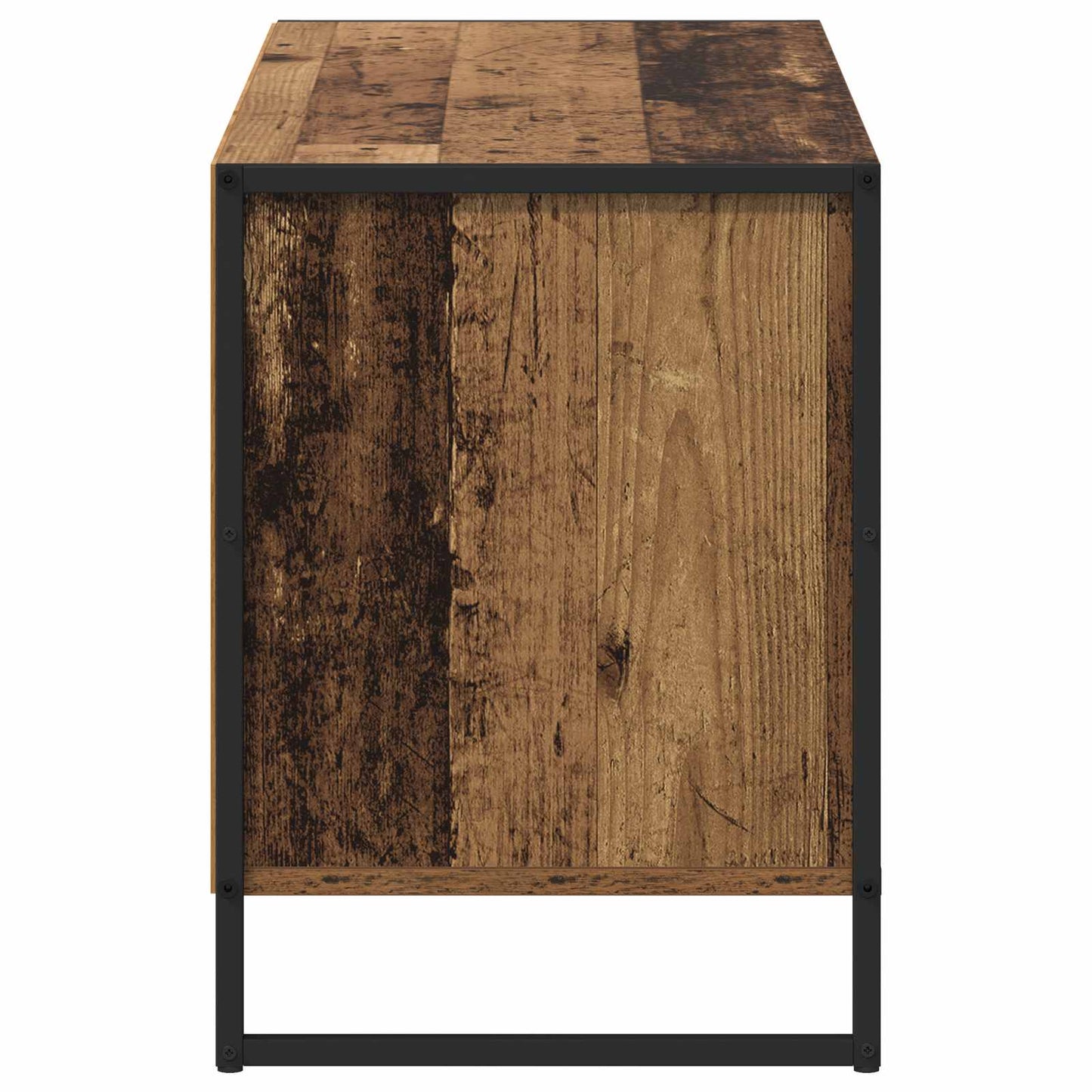 TV-skab 100 x 36 x 49,5 cm Gammelt træ Konstrueret træ