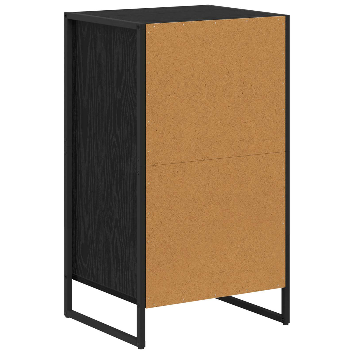 Sideboard Sort eg 43 x 36 x 75,5 cm Konstrueret træ