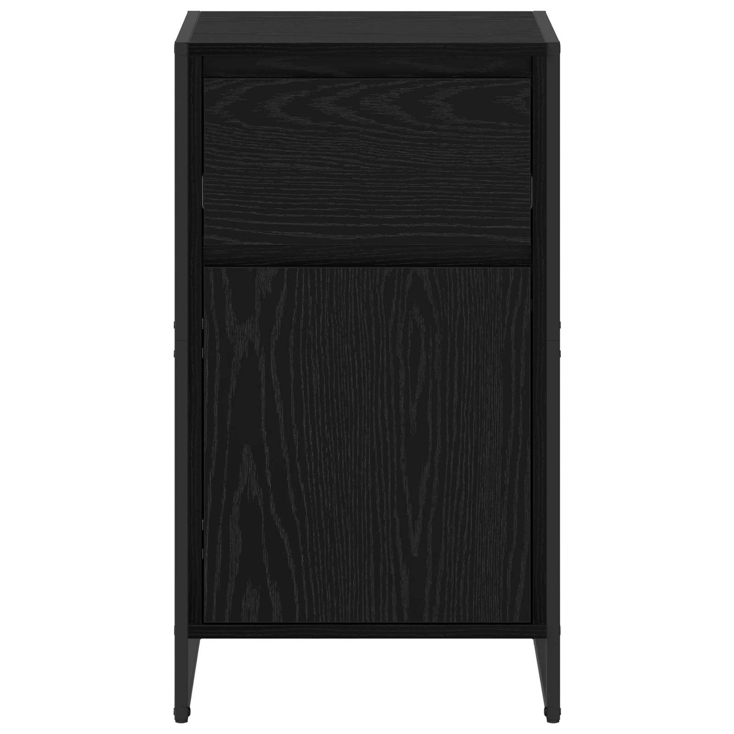 Sideboard Sort eg 43 x 36 x 75,5 cm Konstrueret træ