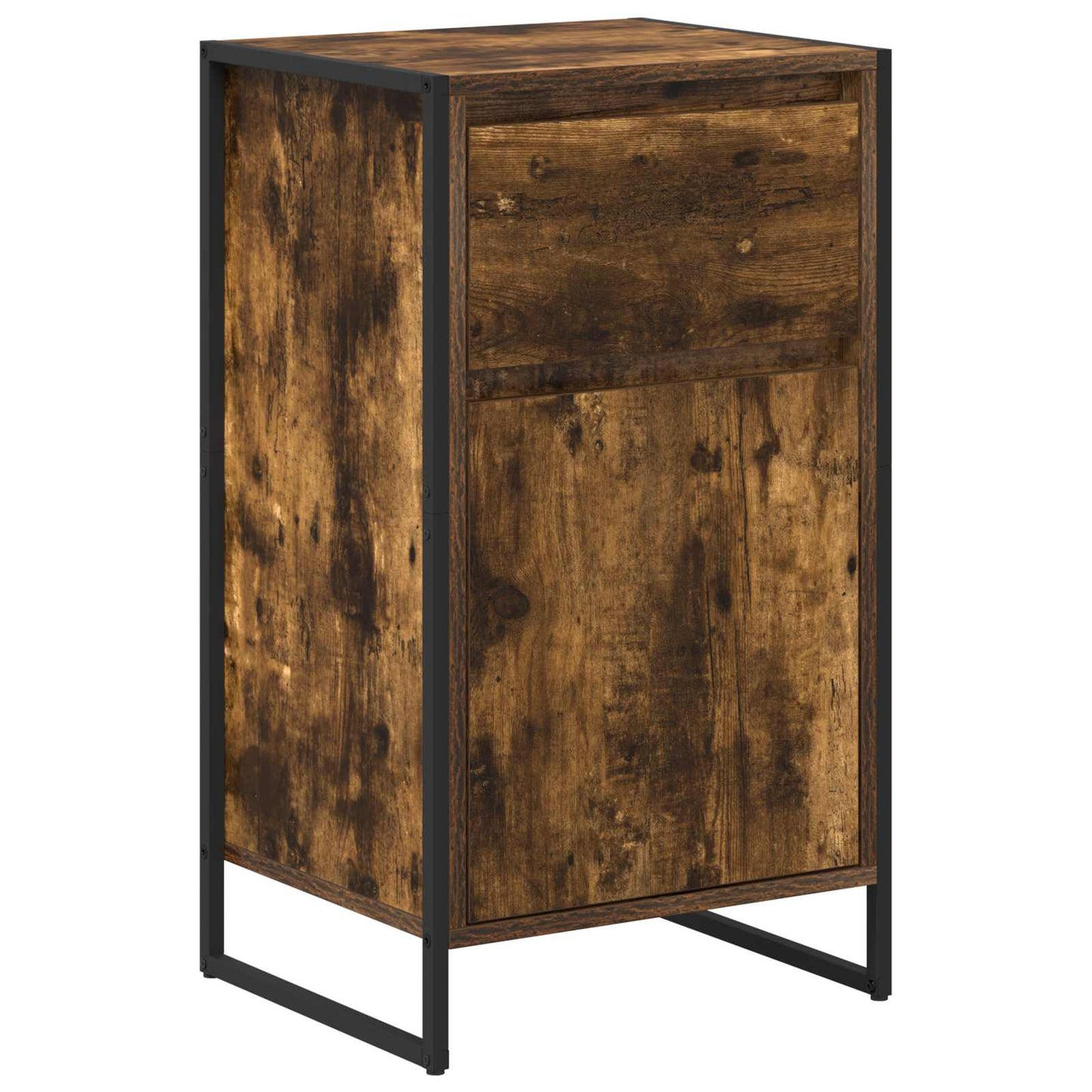 Sideboard Røget Eg 43 x 36 x 75,5 cm Konstrueret træ