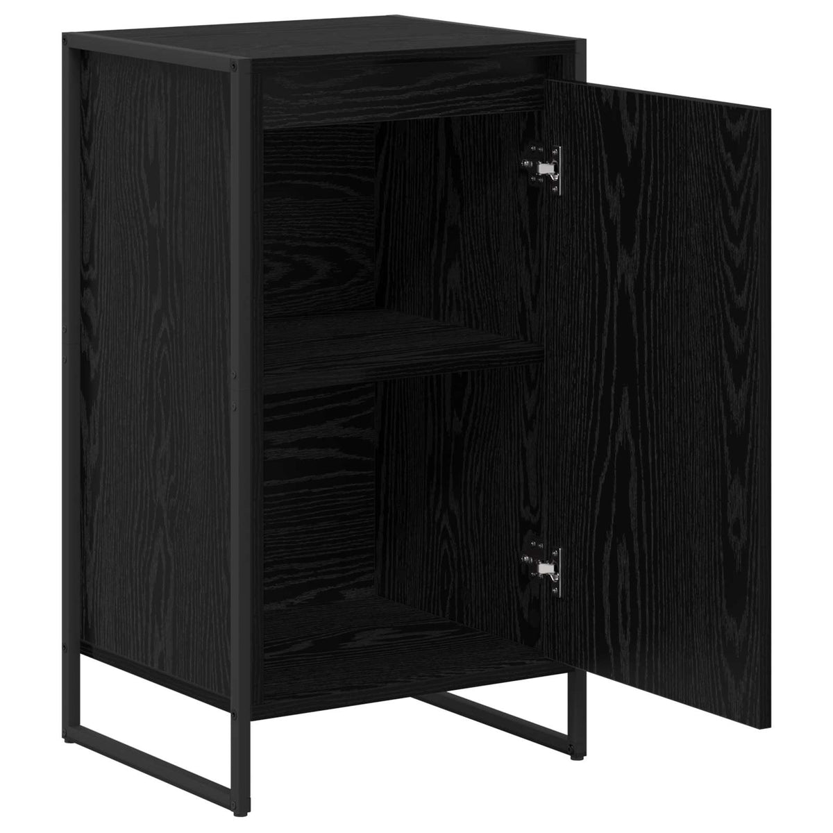 Sideboard Sort eg 43 x 36 x 75,5 cm Konstrueret træ