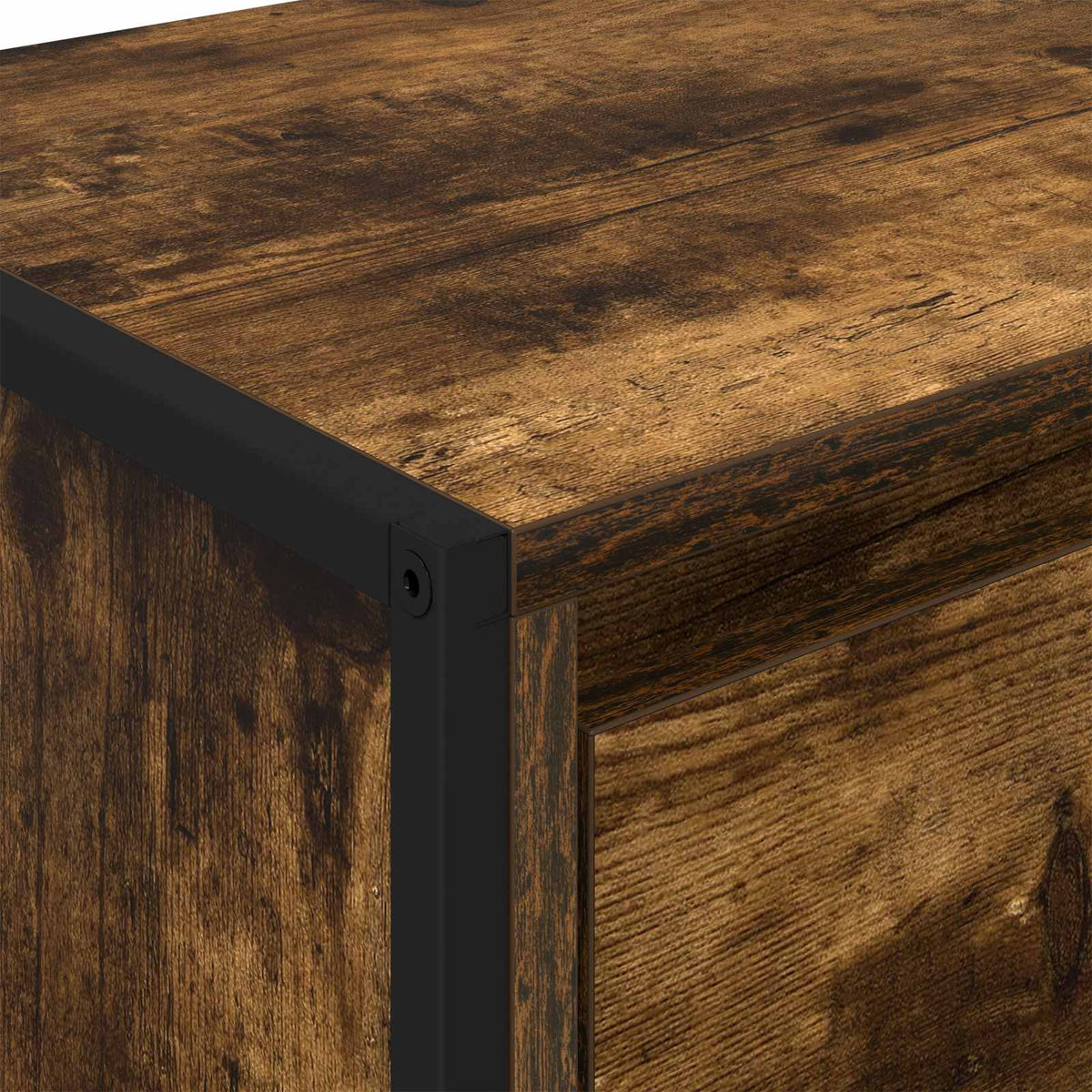 Sideboard Røget Eg 43 x 36 x 75,5 cm Konstrueret træ