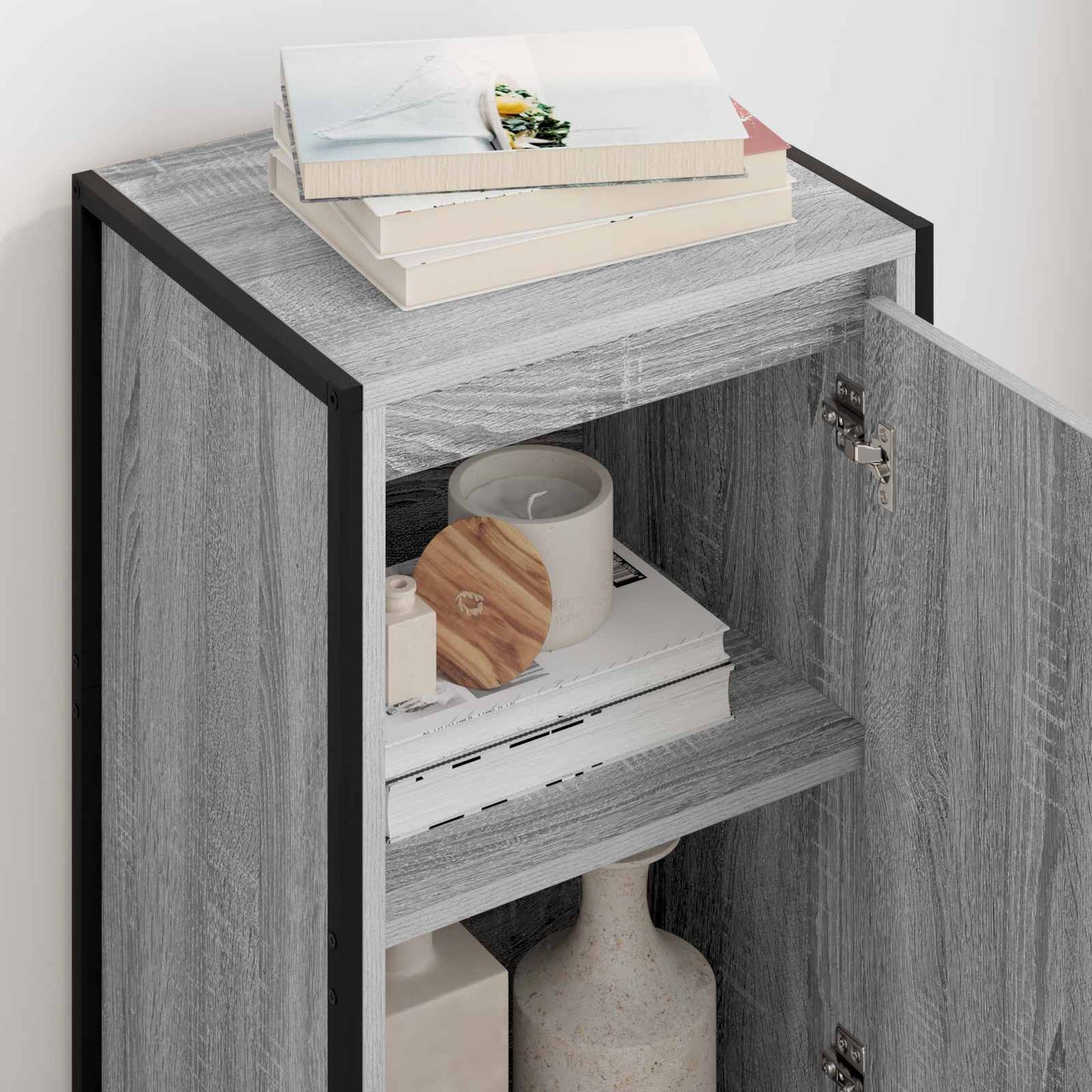 Sideboard Grå Sonoma 43 x 36 x 75,5 cm Konstrueret træ
