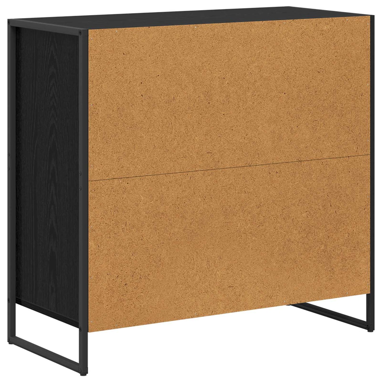 Sideboard Sort eg 79 x 36 x 75.5 cm Konstrueret træ