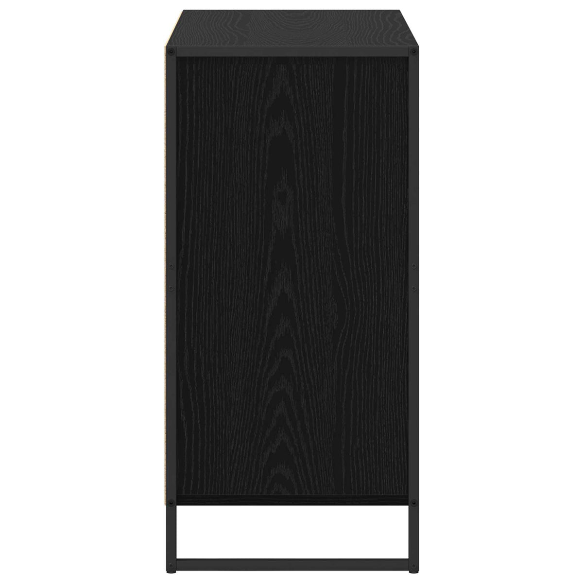Sideboard Sort eg 79 x 36 x 75.5 cm Konstrueret træ