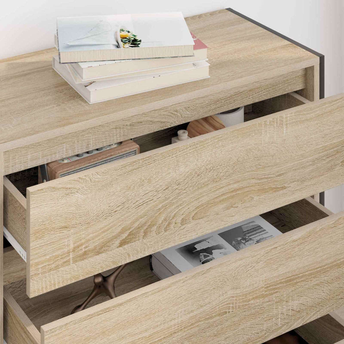 Sideboard Sonoma 79 x 36 x 75.5 cm Konstrueret træ