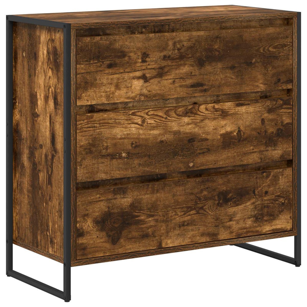 Sideboard Røget Eg 79 x 36 x 75.5 cm Konstrueret træ