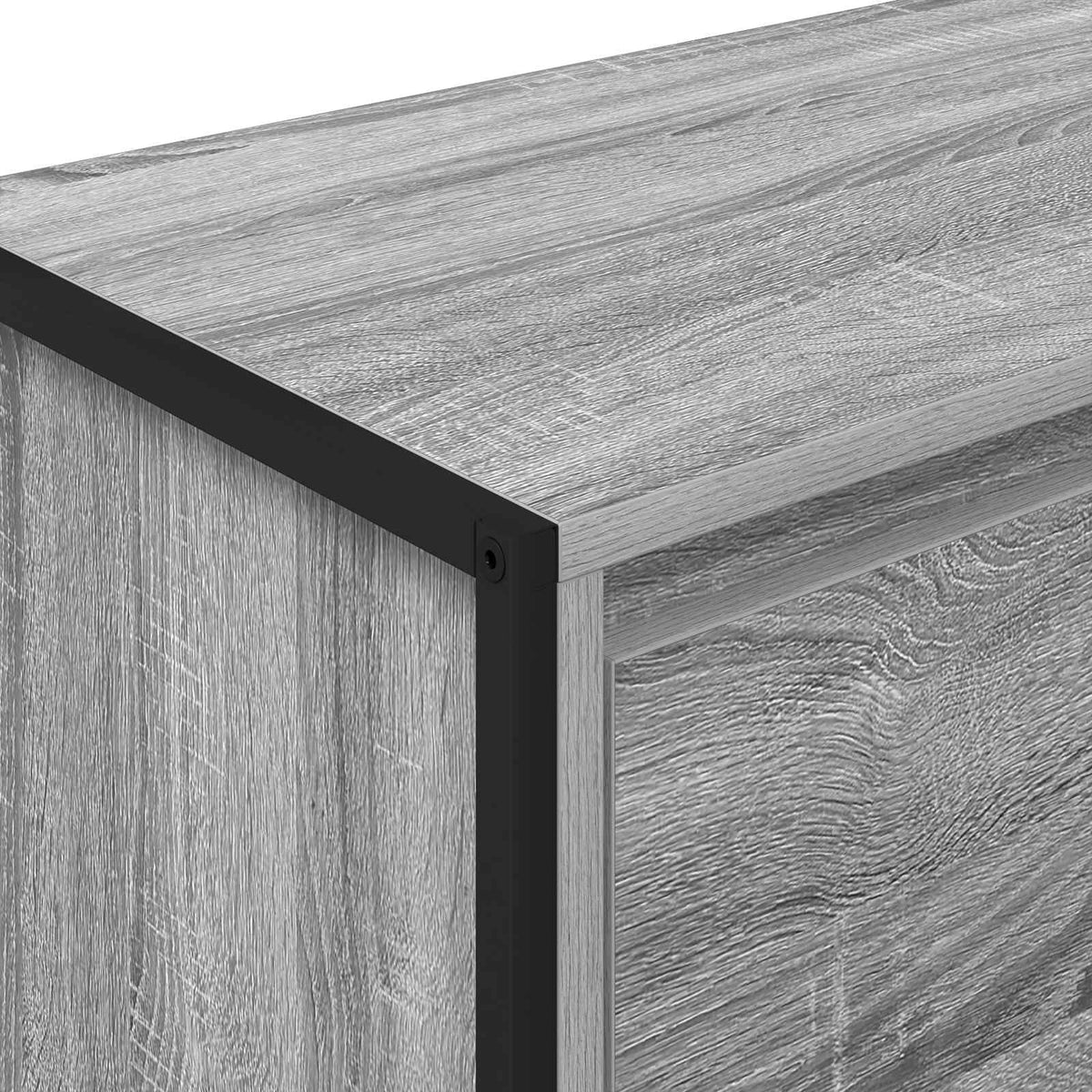 Sideboard Grå Sonoma 79 x 36 x 75.5 cm Konstrueret træ