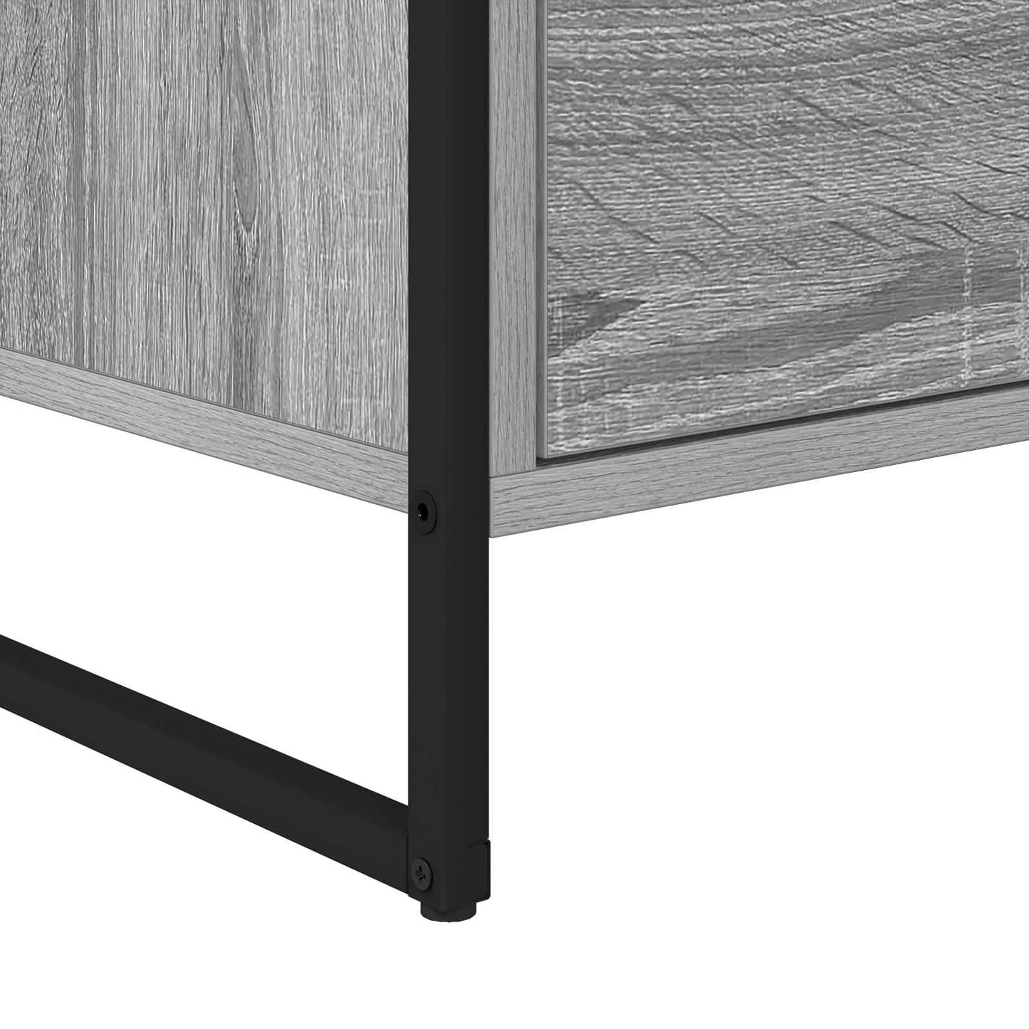 Sideboard Grå Sonoma 79 x 36 x 75.5 cm Konstrueret træ
