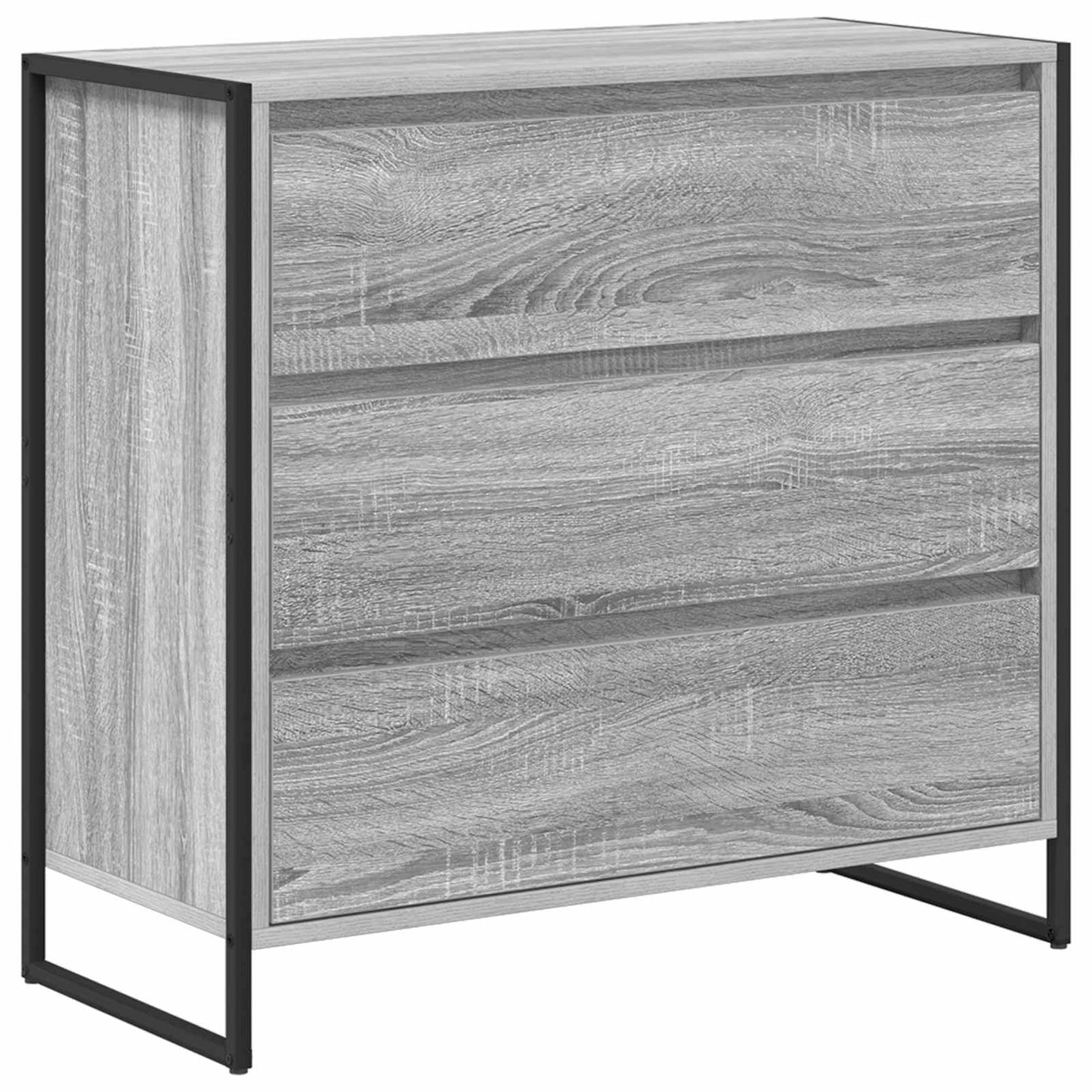 Sideboard Grå Sonoma 79 x 36 x 75.5 cm Konstrueret træ