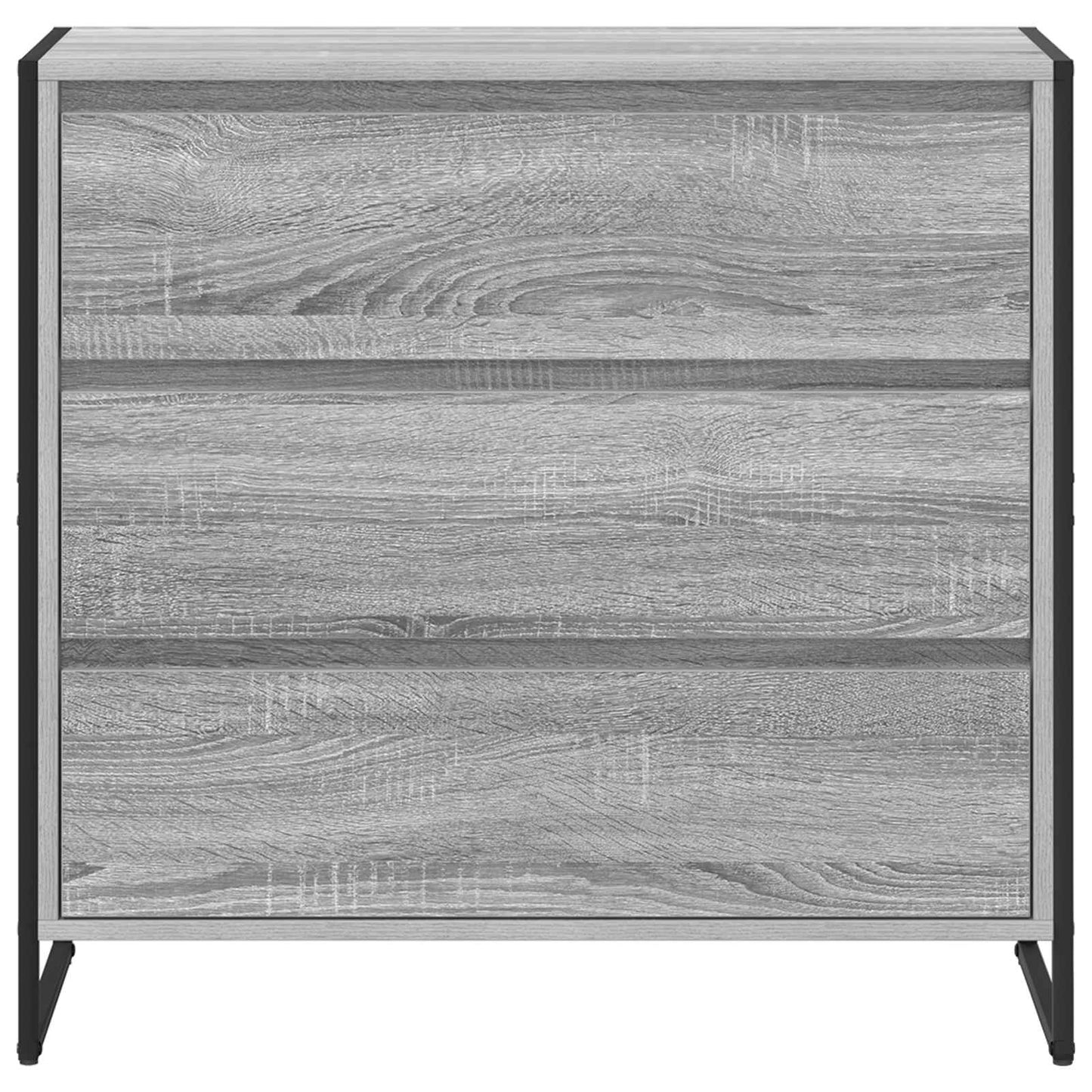 Sideboard Grå Sonoma 79 x 36 x 75.5 cm Konstrueret træ