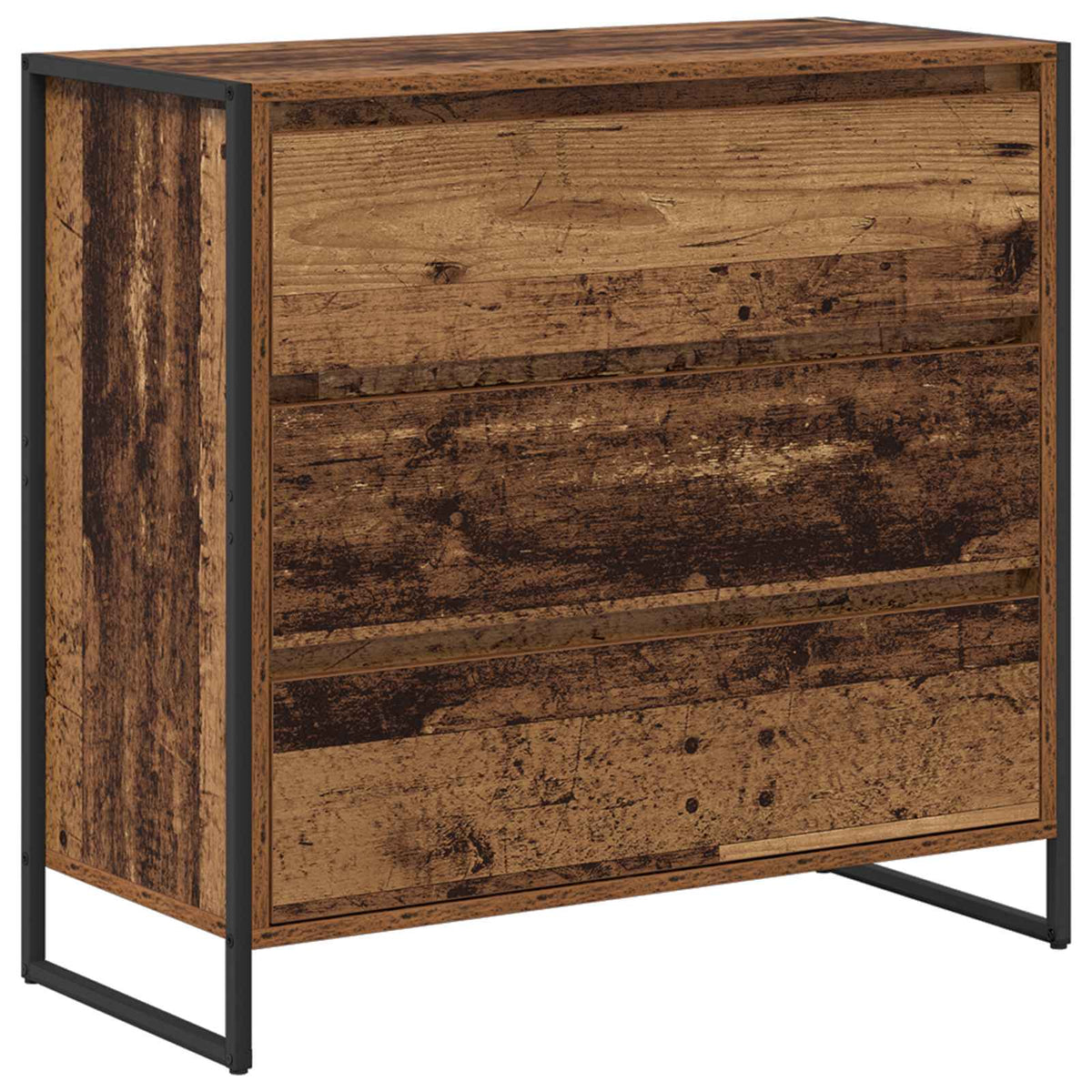 Sideboard Gammelt træ 79 x 36 x 75.5 cm Konstrueret træ
