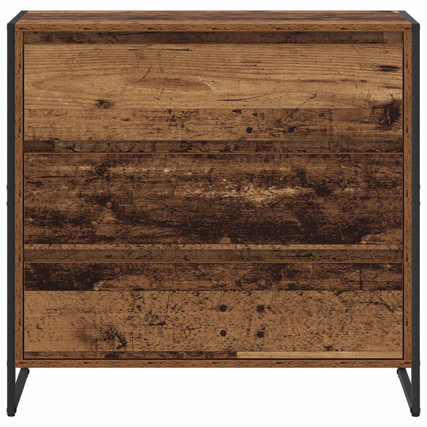 Sideboard Gammelt træ 79 x 36 x 75.5 cm Konstrueret træ