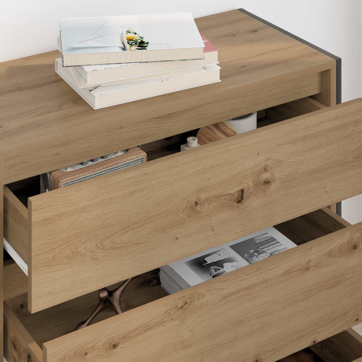 Sideboard Artisan eg 79 x 36 x 75.5 cm Konstrueret træ