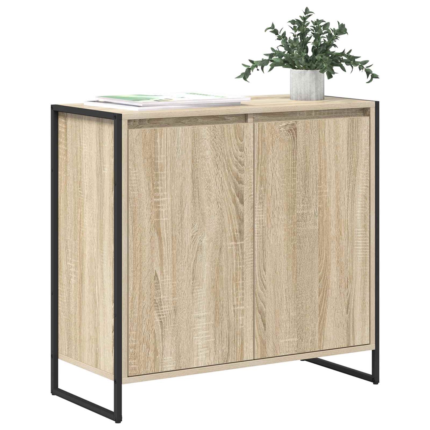 Sideskab Sonoma 79 x 36 x 75 cm Konstrueret træ