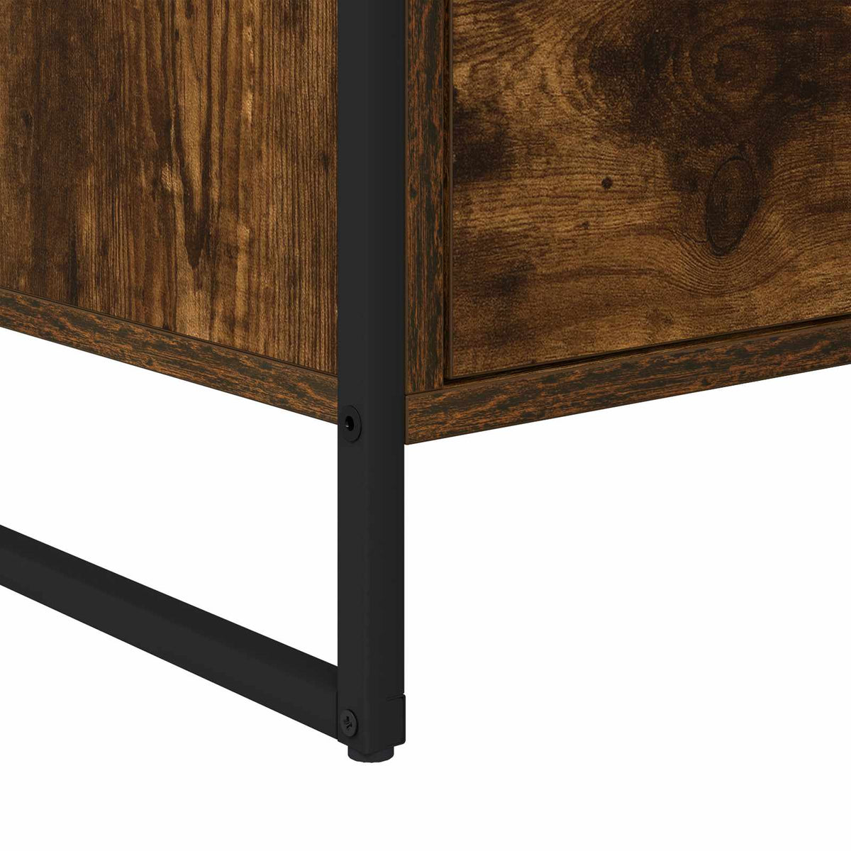 Sideskab Røget Eg 79 x 36 x 75 cm Konstrueret træ