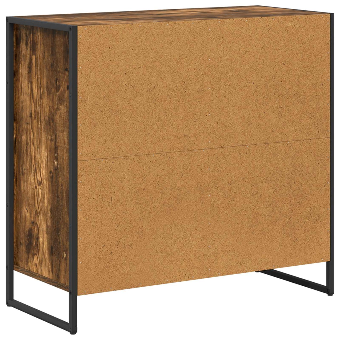 Sideskab Røget Eg 79 x 36 x 75 cm Konstrueret træ