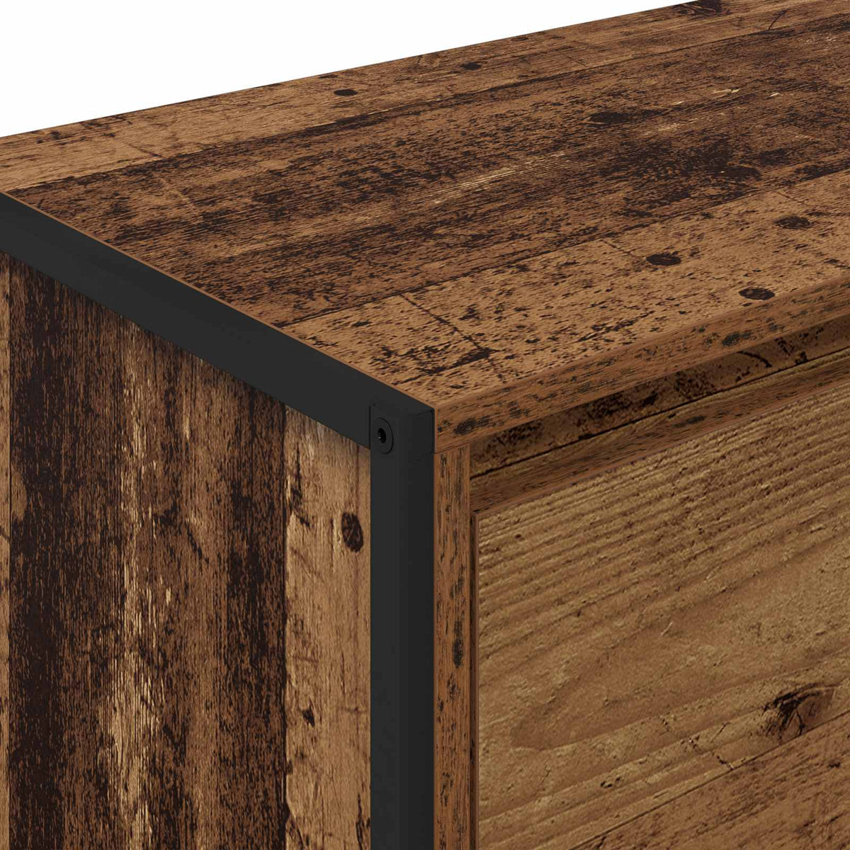 Sideskab Gammelt træ 79 x 36 x 75 cm Konstrueret træ