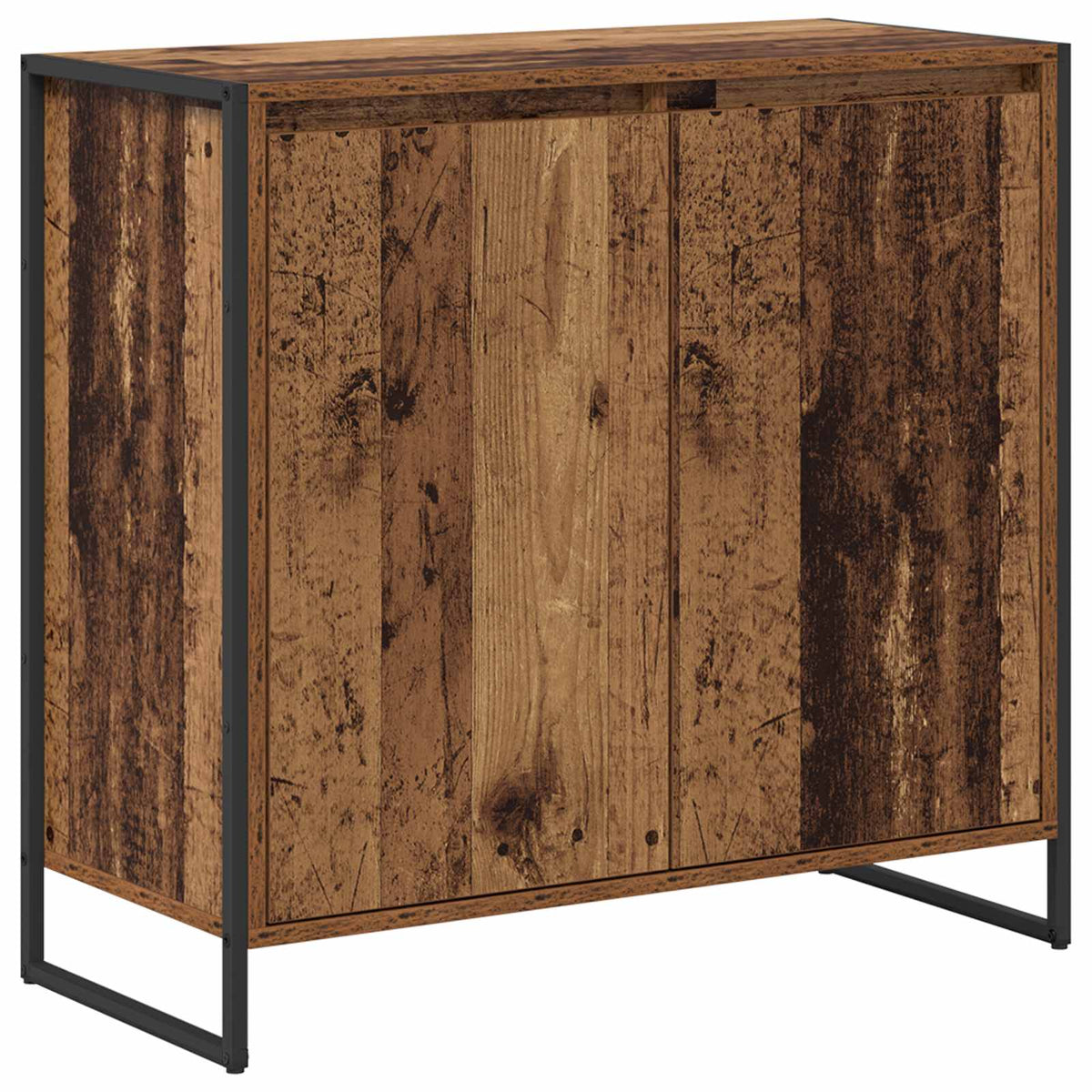 Sideskab Gammelt træ 79 x 36 x 75 cm Konstrueret træ