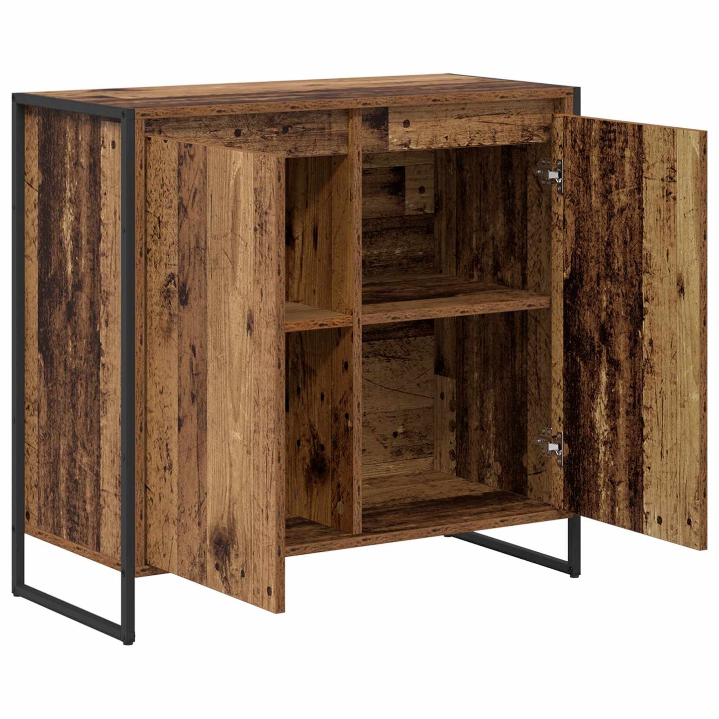 Sideskab Gammelt træ 79 x 36 x 75 cm Konstrueret træ