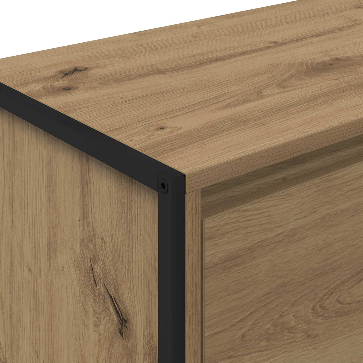 Sideskab Artisan eg 79 x 36 x 75 cm Konstrueret træ