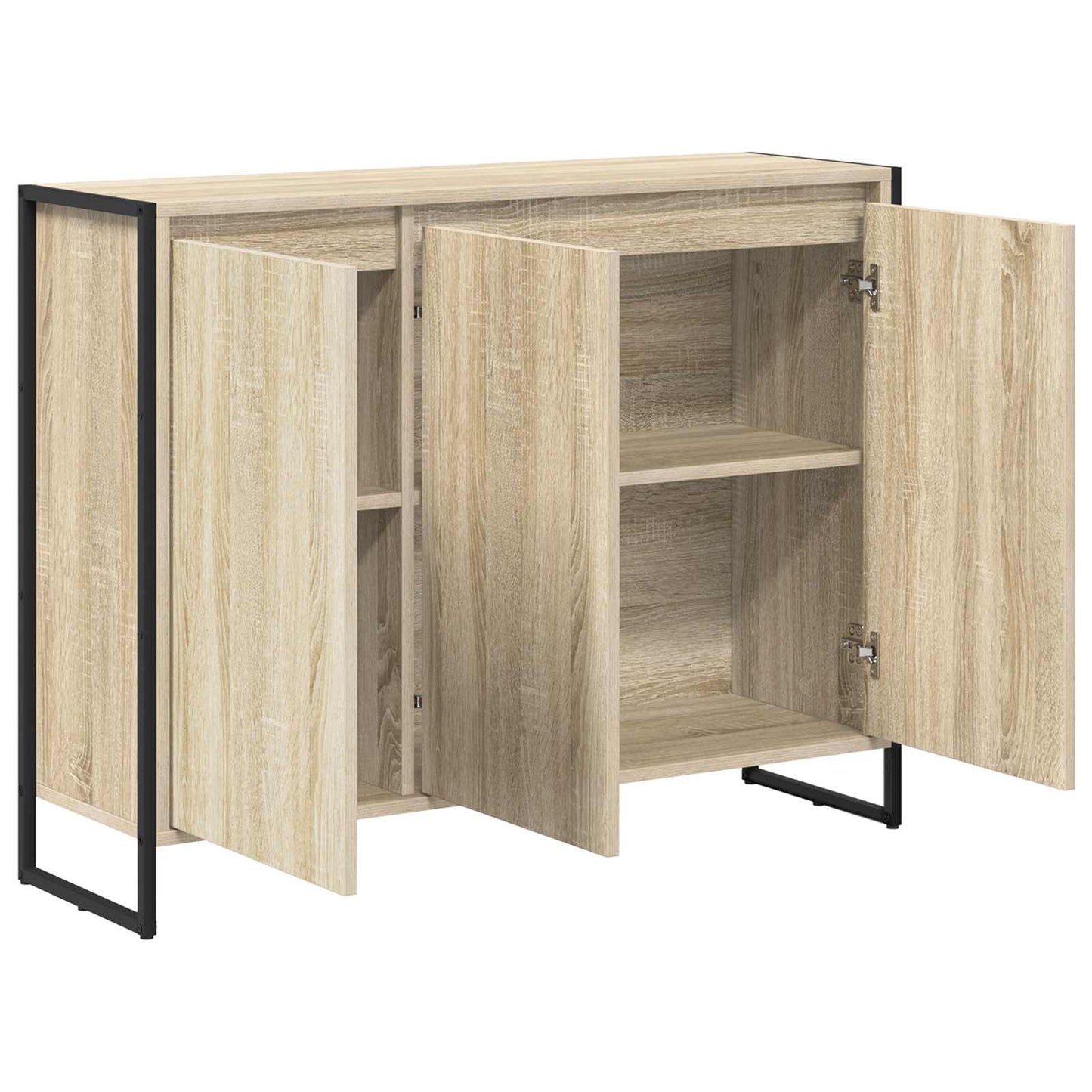Sideskab Sonoma 96,5 x 30 x 75 cm Konstrueret træ