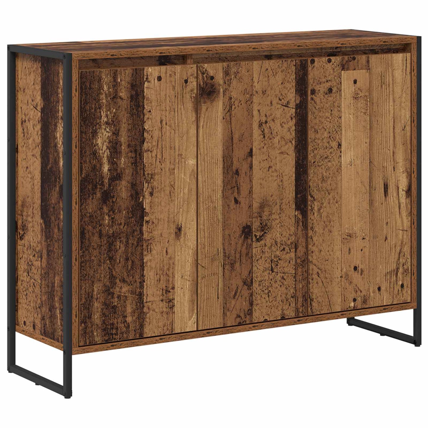 Sideskab Gammelt træ 96,5 x 30 x 75 cm Konstrueret træ