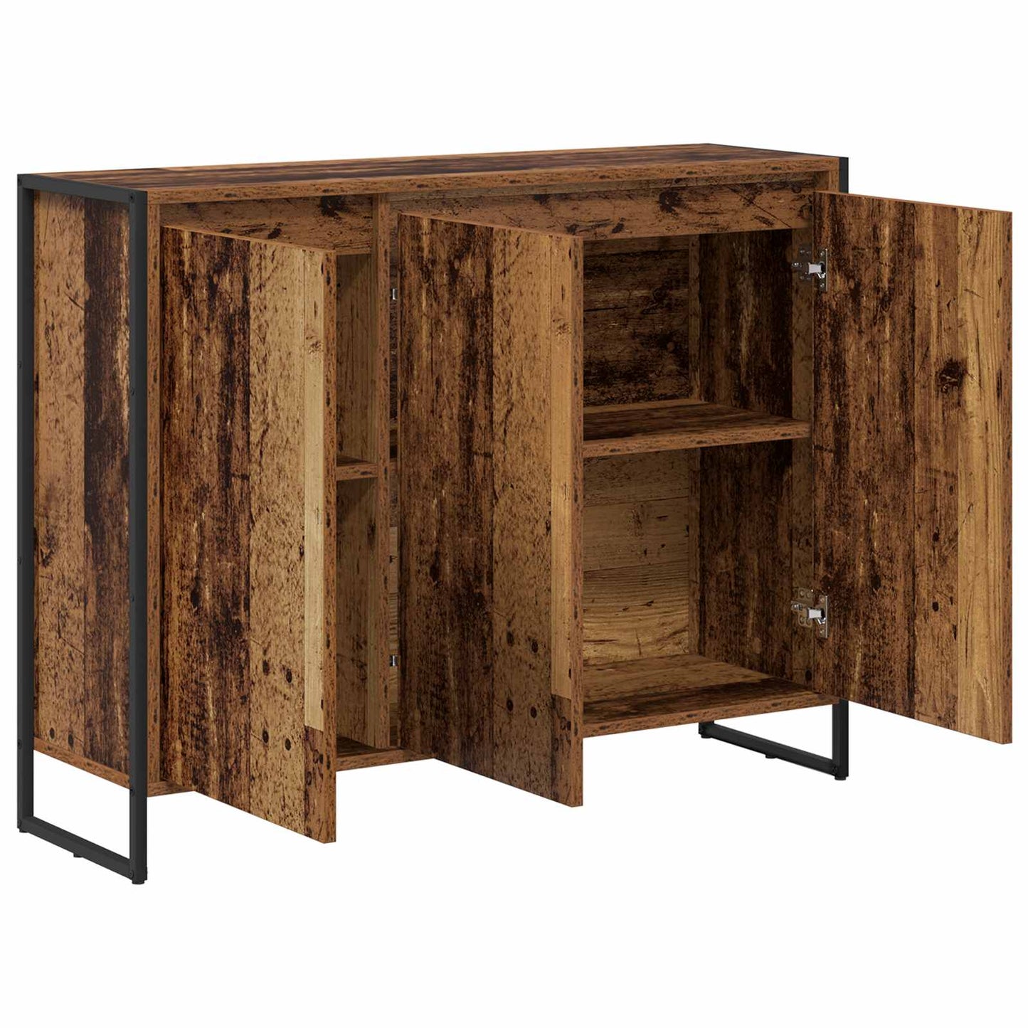 Sideskab Gammelt træ 96,5 x 30 x 75 cm Konstrueret træ