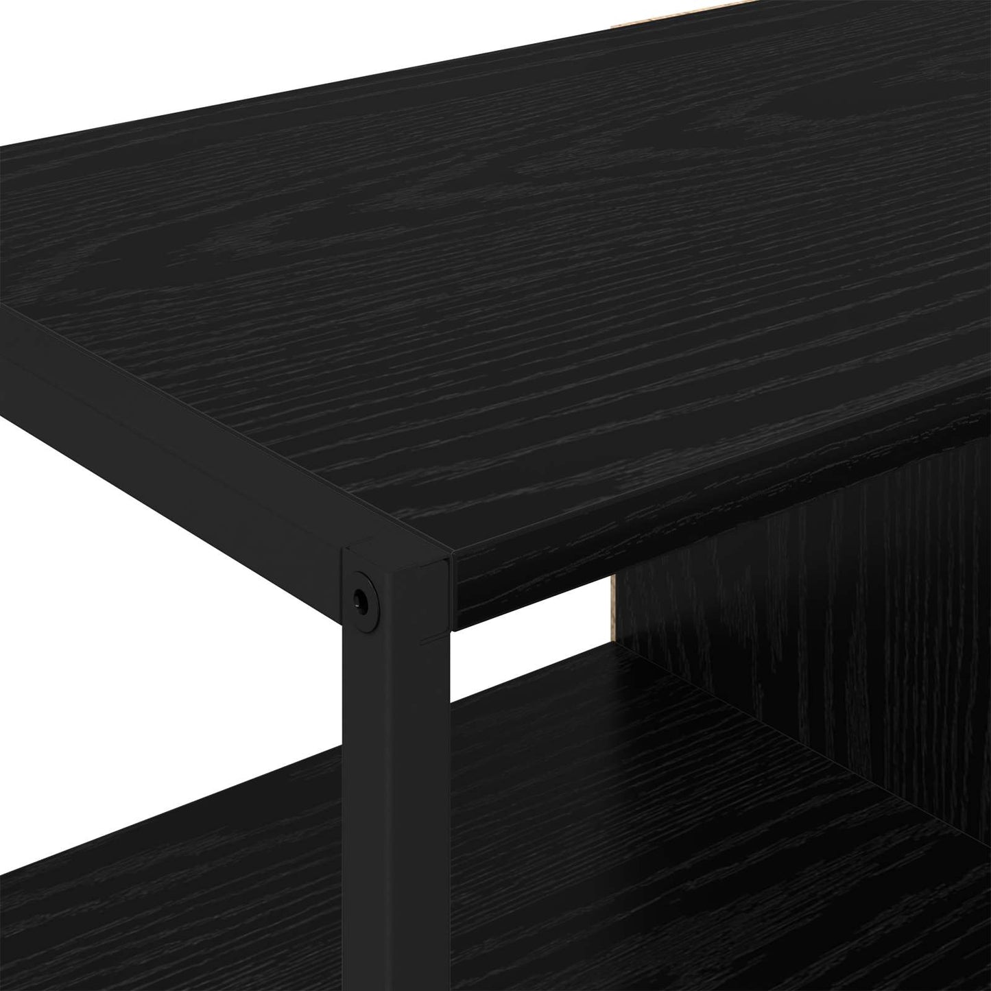 Sideskab Sort eg 96.5 x 30 x 75 cm Konstrueret træ
