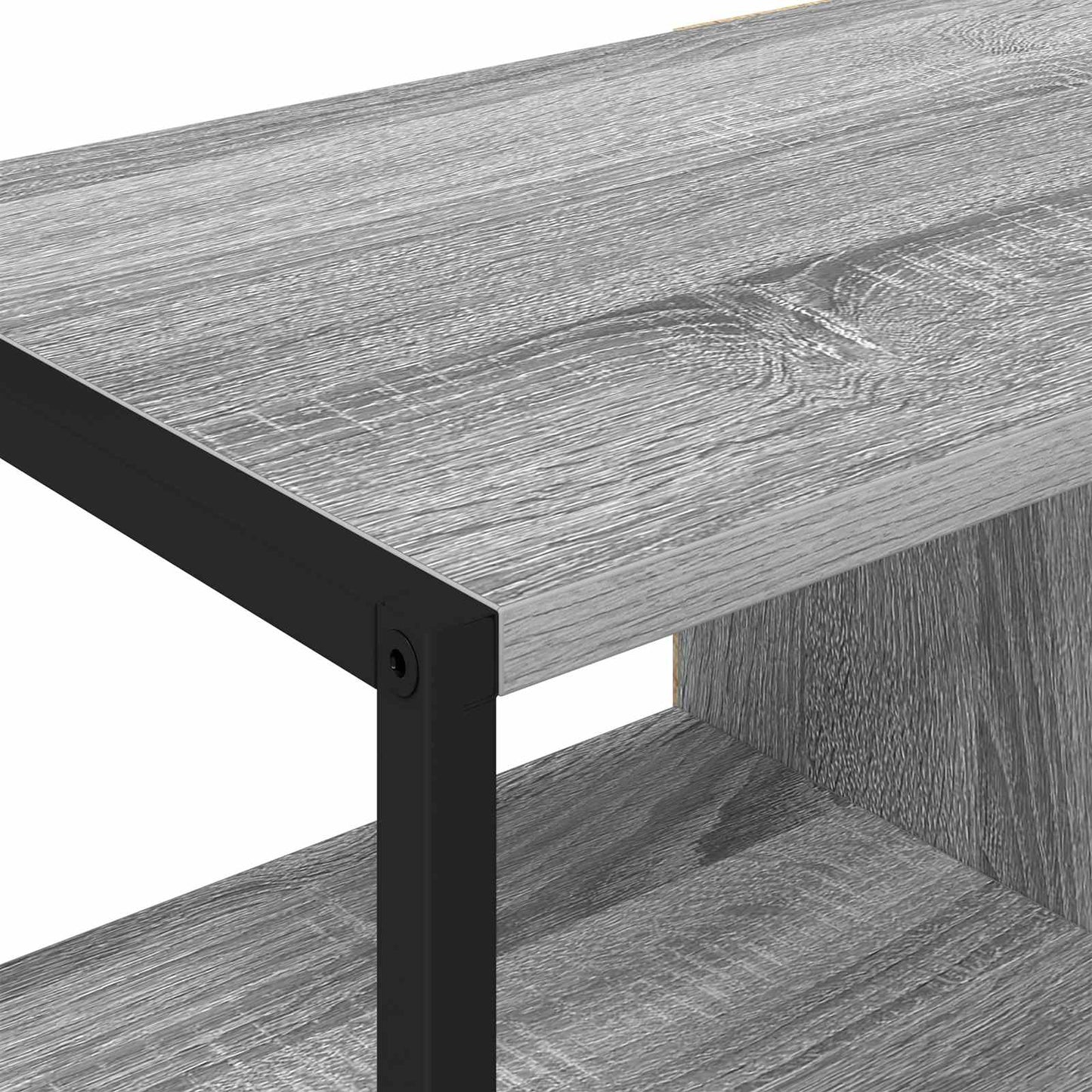 Sideskab Grå Sonoma 96.5 x 30 x 75 cm Konstrueret træ