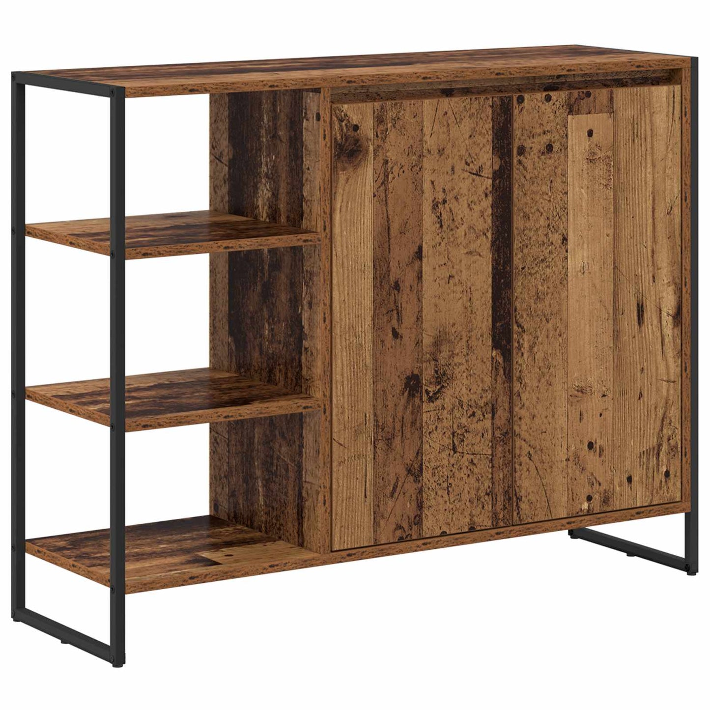 Sideskab Gammelt træ 96.5 x 30 x 75 cm Konstrueret træ