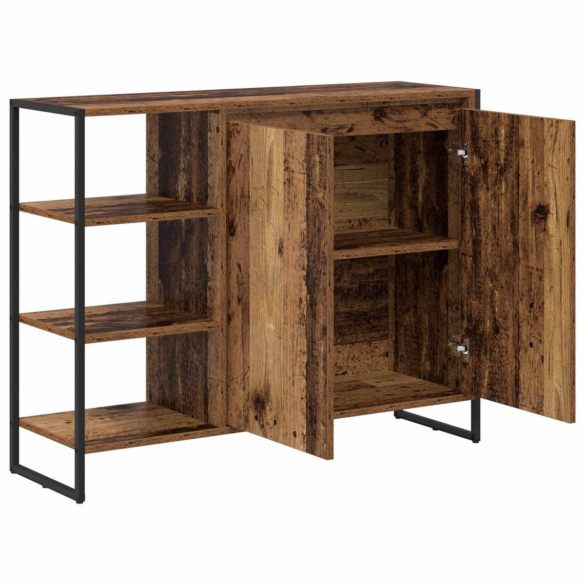 Sideskab Gammelt træ 96.5 x 30 x 75 cm Konstrueret træ