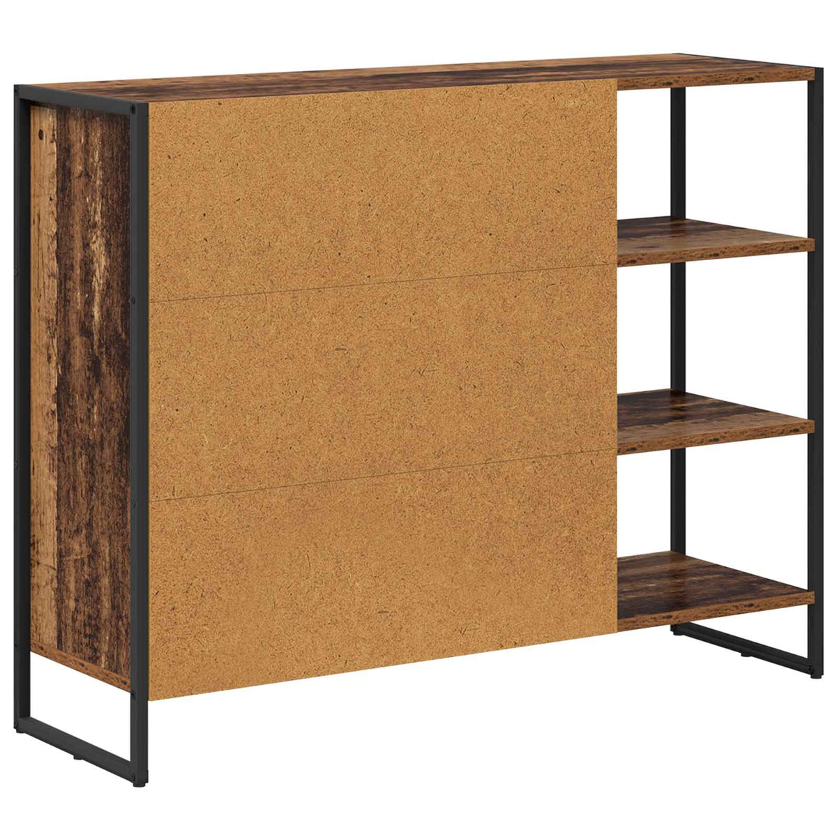 Sideskab Gammelt træ 96.5 x 30 x 75 cm Konstrueret træ