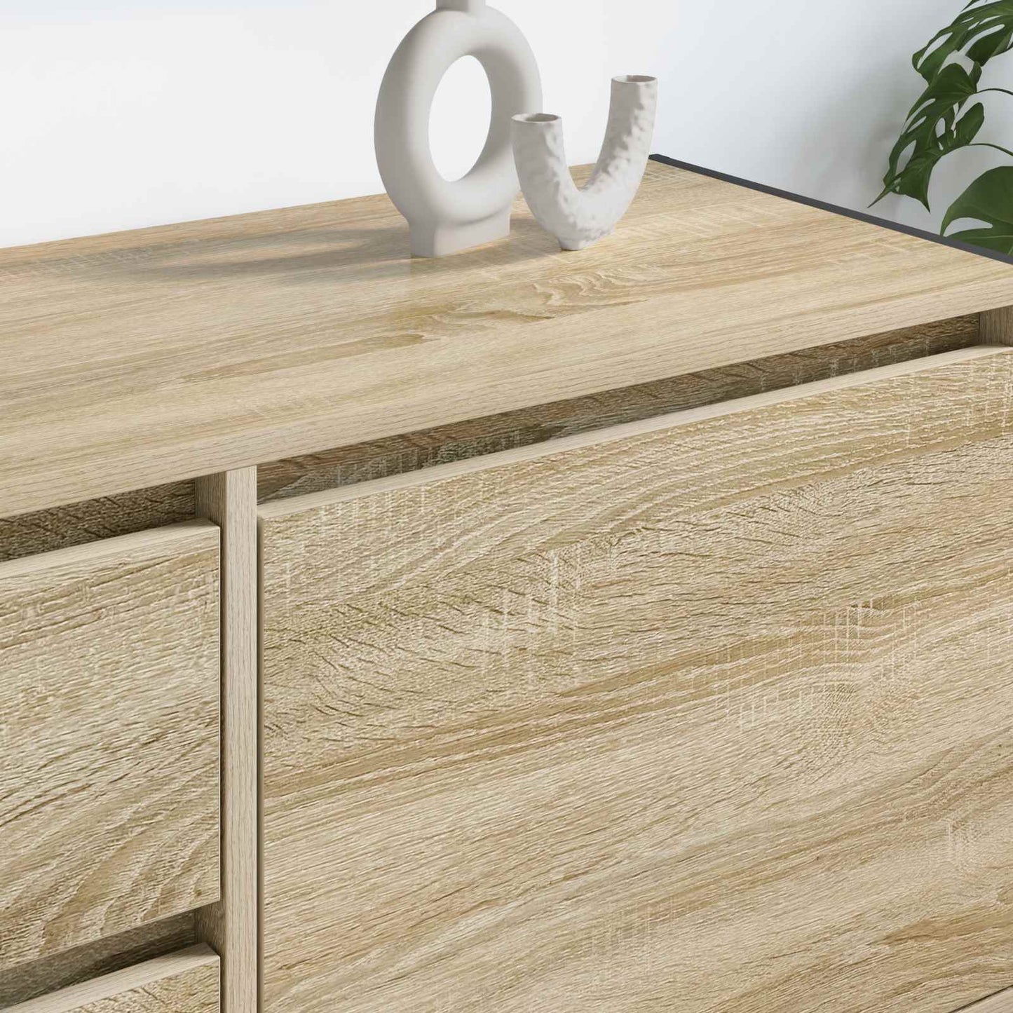 TV-skab 100 x 36 x 49,5 cm Sonoma Konstrueret træ