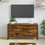 TV-skab 100 x 36 x 49,5 cm Røget Eg Konstrueret træ